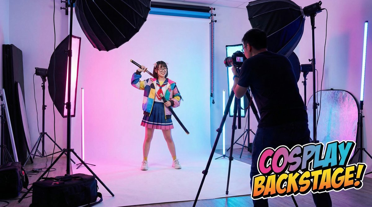 玩物社区Cosplay拍摄